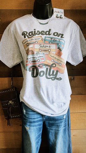 Raised on dolly-tshirt
