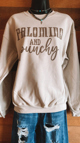 Palomino & Punchy crewneck