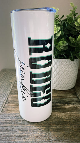 Rodeo junkie tumbler