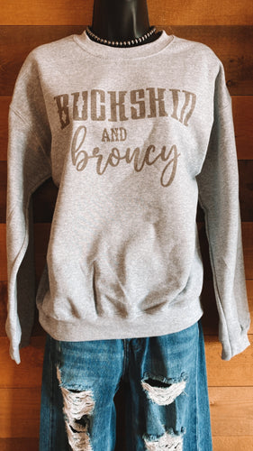 Buckskin & Broncy  crewneck