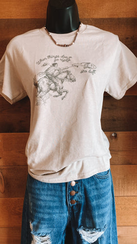 When things don’t go right crewneck