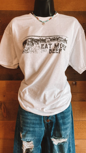 Eat more beef crewneck