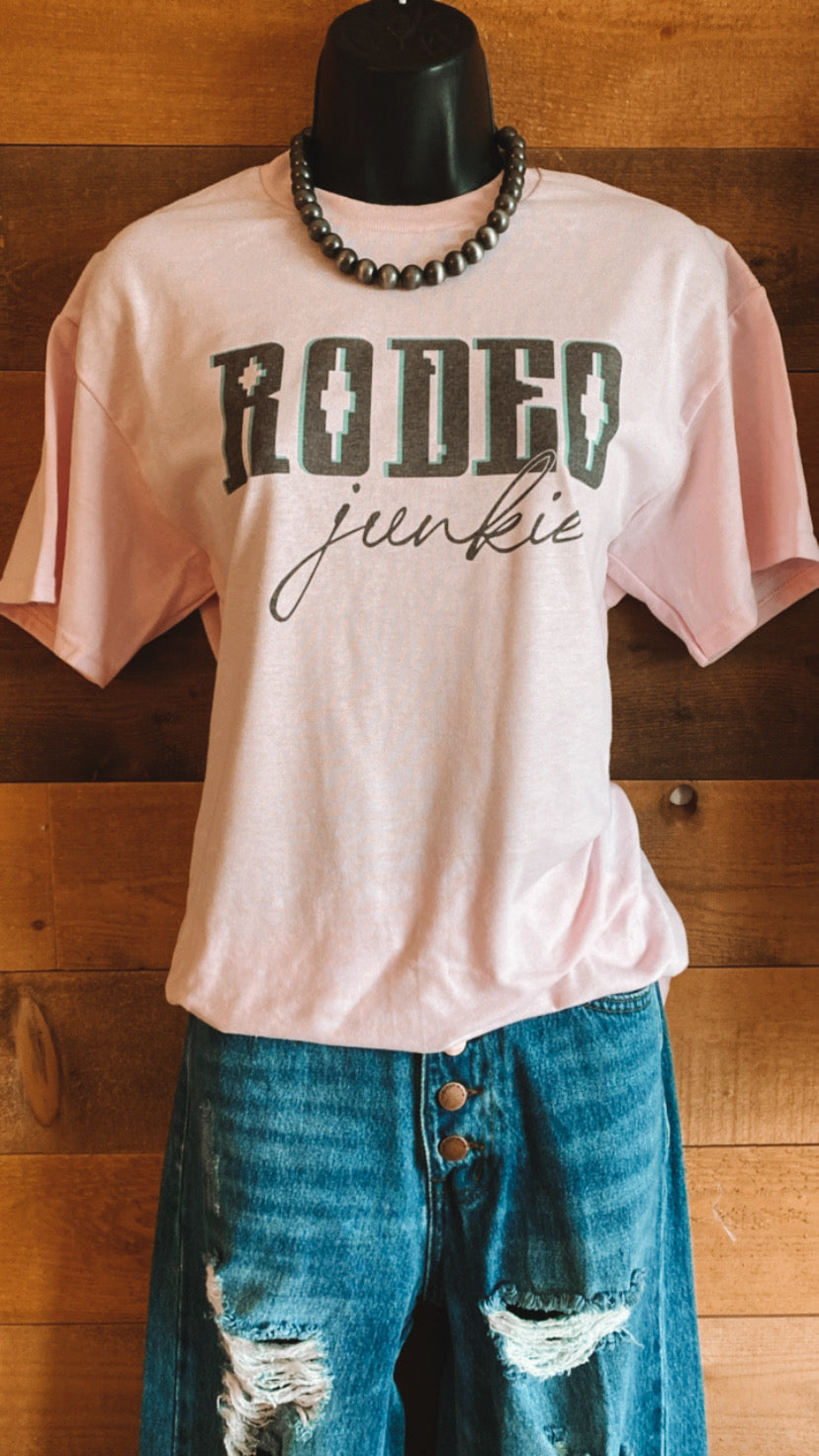 Rodeo junkie tshirt
