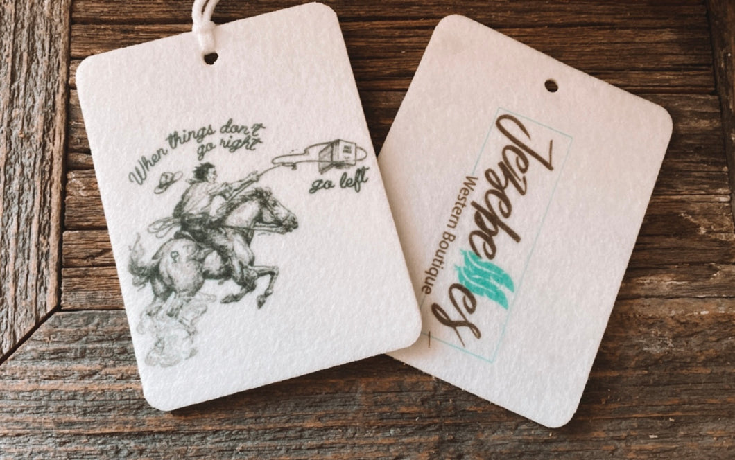 Hanging air fresheners-when things don’t go right