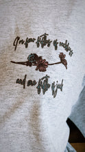 Load image into Gallery viewer, Wild flowers &amp; wild horses-crewneck
