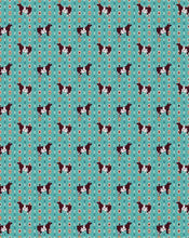 Load image into Gallery viewer, Aztec shorthorn beach towel