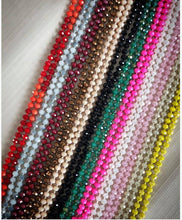 Load image into Gallery viewer, Long Sparkle Beaded  Necklace -light pink