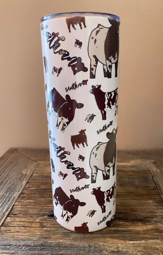 Super Shorthorn tumbler