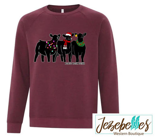 Christmas heifers - crew neck