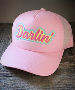 Darlin’ Trucker Hat-multiple Colours