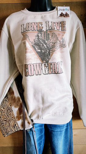 Long Live Cowgirls- crewneck