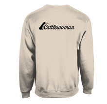 Load image into Gallery viewer, Proud to be a cattlewomen -crewneck