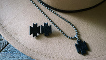 Load image into Gallery viewer, Aztec semi stone necklace multiple colours