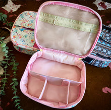 Load image into Gallery viewer, Travel/ make up bags (multiple prints)
