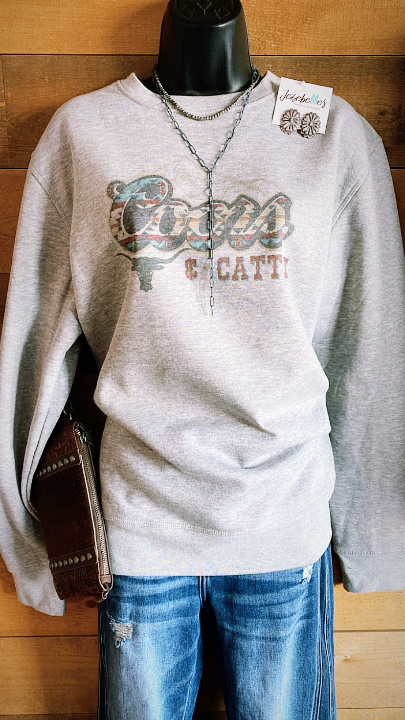 Coors & Cattle Crewneck