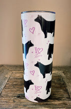 Load image into Gallery viewer, I love steers tumbler
