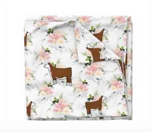 Floral Hereford (light)-Duvet Set