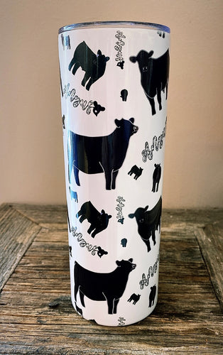 Awesome Angus tumbler