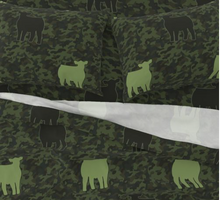 Load image into Gallery viewer, Camo Steer Sheet Set