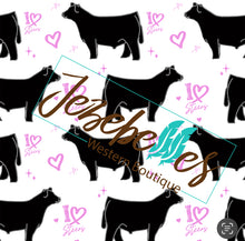 Load image into Gallery viewer, I love steers tumbler