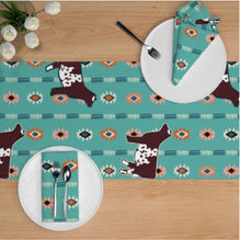 Load image into Gallery viewer, Shorthorn Table Runner -various length