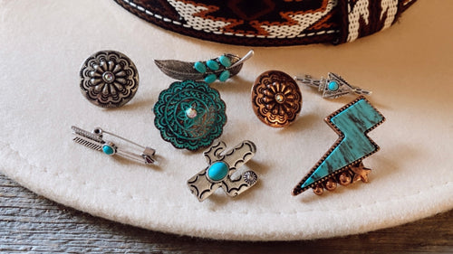 Hat pins -multiple styles