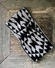 Load image into Gallery viewer, Aztec knitted headbands