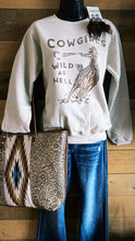 Load image into Gallery viewer, Cowgirls Wild As Hell-crewneck