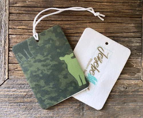 Hanging air fresheners-camo