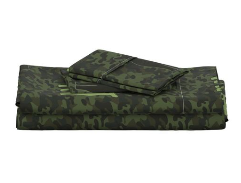 Camo Steer Sheet Set