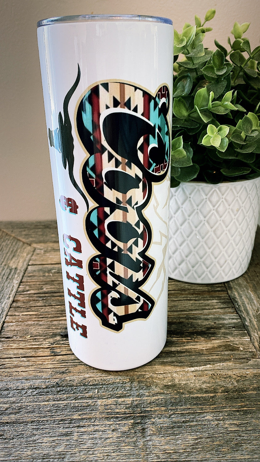 Coors & cattle tumbler