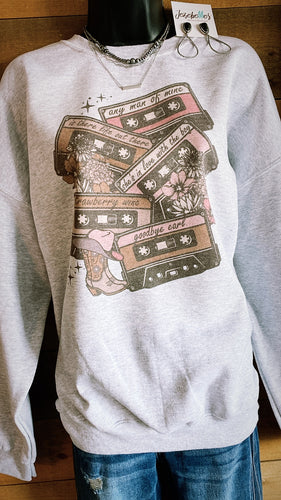 Retro 90’s Country song -crewneck