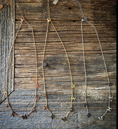 FARMHER necklace -multiple colours