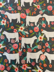 Livestock Pillows -multiple patterns