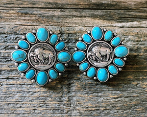 Buffalo Nickel Earrings
