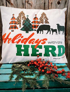 Holidays with the herd - Jezebelles exclusive pillow collection