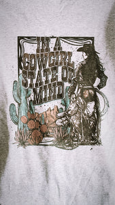 Cowgirl state of mind - tshirt