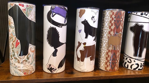 Livestock Tumblers- Jezebelles exclusive